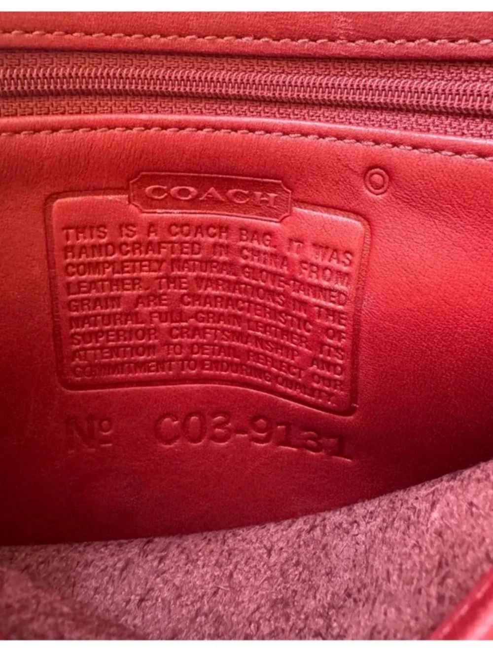 Vintage Coach 9131 Legacy Saddle Crossbody Bag - Picture 3 of 5